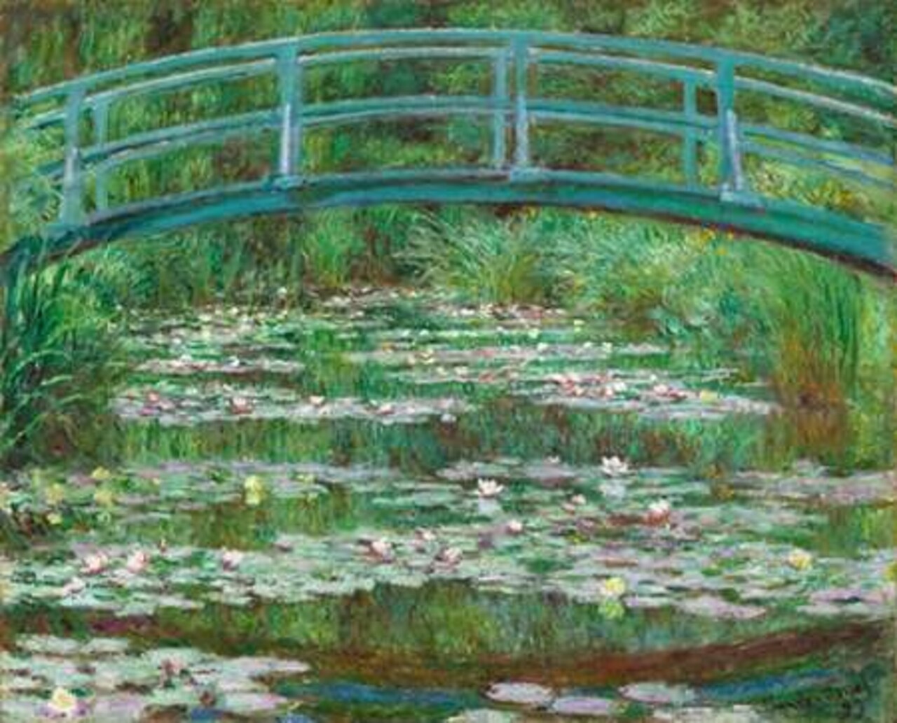 The Japanese Footbridge, 1899 Poster Print by Claude Monet - Item # VARPDX459368